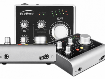 Audient lanza iD4, la más pequeña de sus interfaces con sonido de consola
