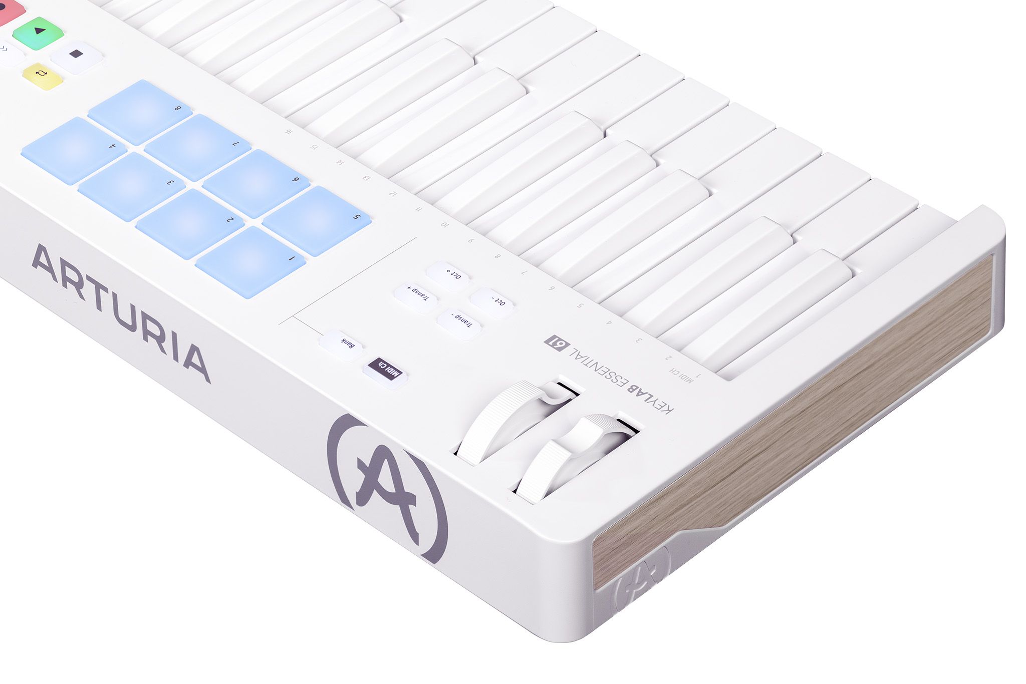 Arturia KeyLab Essential Mk3 Alpine White Ediciones Limitadas Y Muy