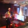 Grabando contrabajos de Los del Rios