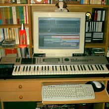 Mi homestudio en 2001 (II)