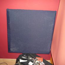 Panel absorbente de fabricación casera