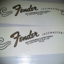 Jazzmaster Decal