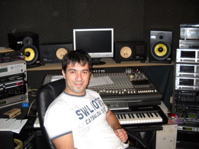 En el estudio de Juaniblus - dic 2009
