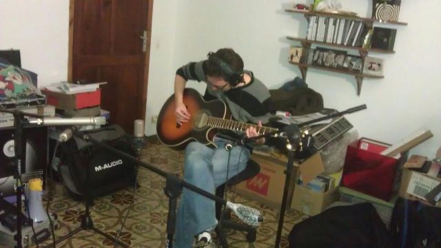 Grabando con acústica