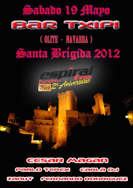 Tour Espiral Fm Pamplona @ Txipi (Olite)