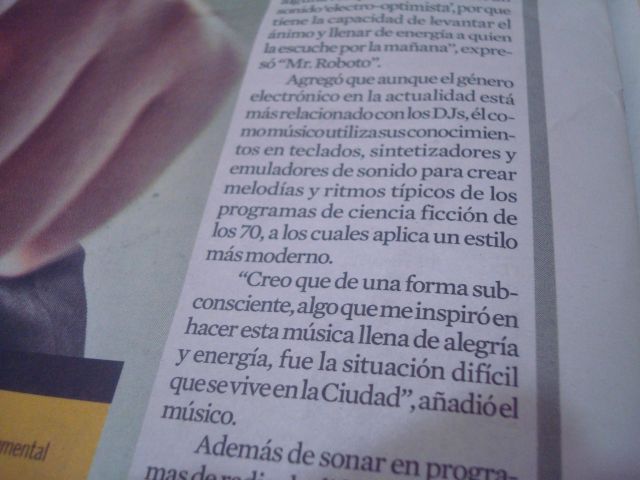 Entrevista y reportaje sobre 'Holding on to Eternity'.