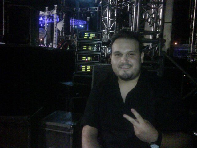on backstage