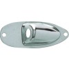 Fender Placa Jack Fender Strato Chrome