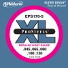 D'Addario EPS 170-5 XL Pro Steels