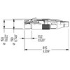 Amphenol Serie AC - Conector aéreo XLR hembra negro
