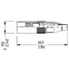 Amphenol Serie AC - Conector aéreo XLR macho 5 Pines