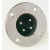 Amphenol Serie EP - Conector Chasis de Altavoz 4 Pines macho