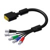 Adam Hall Cables Serie ProCab CAV 102 - Cable de Vídeo de SVGA macho a 5 BNC hembra 0,3 m