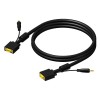Adam Hall Cables Serie ProCab CAV 115 - Cable de Vídeo de SVGA macho y Minijack 3,5 mm estéreo a SVGA macho y Minijack 3,5 mm estéreo 10 m