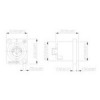 Neutrik NL 4 MP - Conector Chasis Speakon