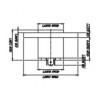Neutrik NL 4 MPR - Conector Chasis Speakon redondo