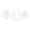 Neutrik NL 8 MPR - Conector Chasis Speakon 8 Pines
