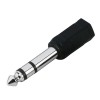Adam Hall Connectors 7543 - Adaptador de Minijack 3,5 mm hembra estéreo a Jack 6,3 mm estéreo