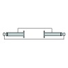 Adam Hall Cables Serie ProCab REF 600 - Cable de Instrumento de Jack 6,3 mm mono a Jack 6,3 mm mono 1,5 m