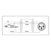 Adam Hall Cables Serie ProCab REF 724 - Cable de Micro de XLR macho a Jack 6,3 mm estéreo 10 m