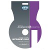 Adam Hall Cables Serie Amphenol - Cable de Instrumento Amphenol de Jack 6,3 mm mono a Jack 6,3 mm mono 9 m