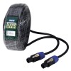 Adam Hall Cables Serie Liveline - Cable de Altavoz de SPKn 4 Pines a SPKn 4 Pines 2 m