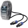 Adam Hall Cables Serie Liveline - Cable de Altavoz de SPKn 4 Pines a SPKn 4 Pines 2 m