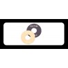 RETROPARTS RP-131C Placa selector pastillas Les Paul, crema