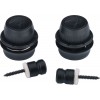 Fender STRAP LOCKS FENDER "F" BLACK