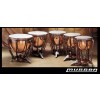 MUSSER LKP504KG Hammered Kettle. Set de 4