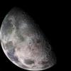 Racing over lunar surface