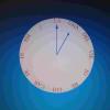 La una del viejo reloj