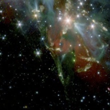 Stars jumping to the Heaven