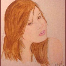 Marta se alisa el pelo