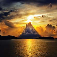 beautiful sunset
