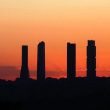 Madrid Skyline