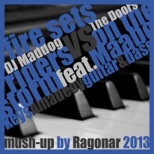 Fire Sets vs Riders On The Storm (Amadeoy, guitars/bass & Maabo, keys)