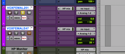como organizar protools 12 para mezcla
