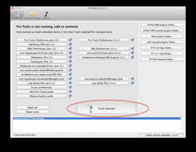 database error pro tools 12 mac