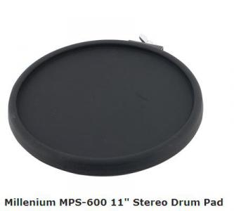Millenium MPS-600 11 pulgadas Stereo Drum Pad.JPG