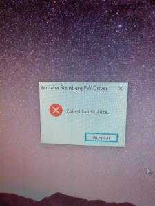 Problema - failed to initialize -.jpg
