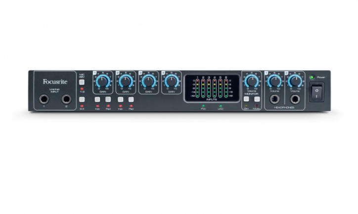Focusrite Saffire PRO 26 frontal