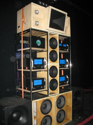 Torre de sonido McIntosh en Despacio