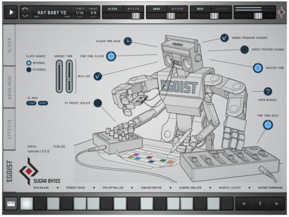 Egoist - Configuración y Slice Keys
