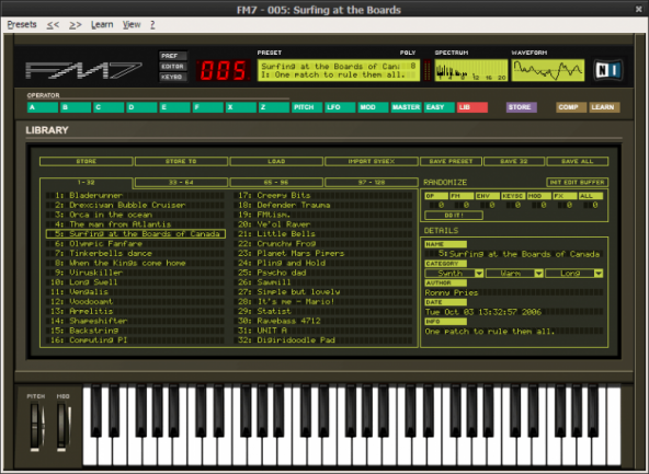 Native Instruments FM7 (2002)