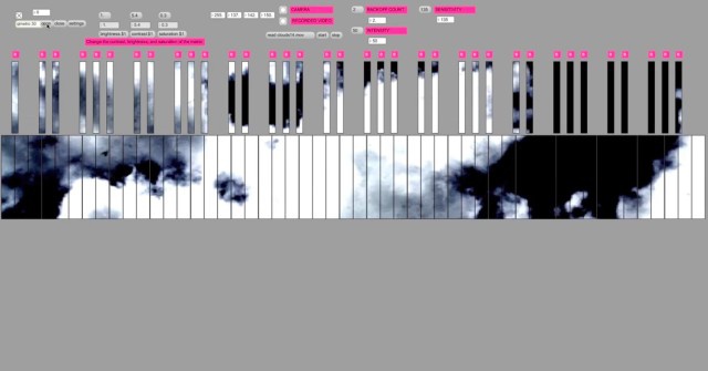 Cloud piano