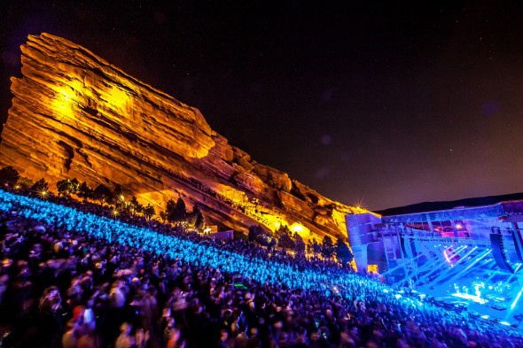 Skrillex en Red Rocks