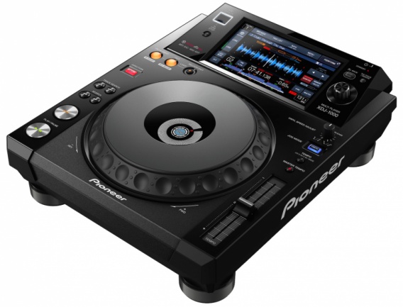 Pioneer XDJ-1000 vista en ángulo