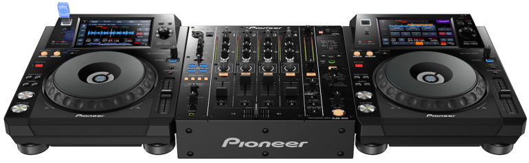 Pioneer XDJ-1000 setup completo