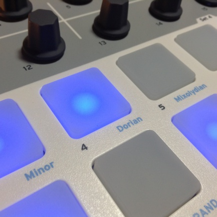 Beatstep detalle pads